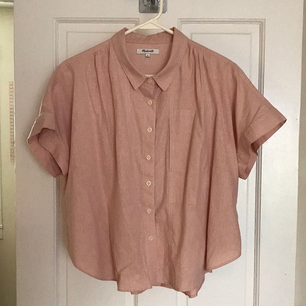 Madewell (Re)sponsible Seamed Hilltop Shirt - L